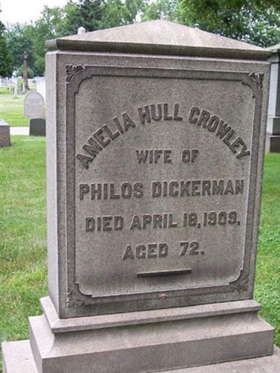 Amelia Hull Crowley Dickerman on Sysoon