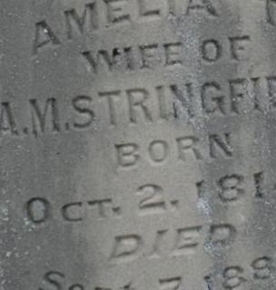 Amelia T. Stringfield on Sysoon