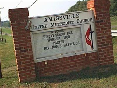 Amissville United Methodist Church Cemetery on Sysoon