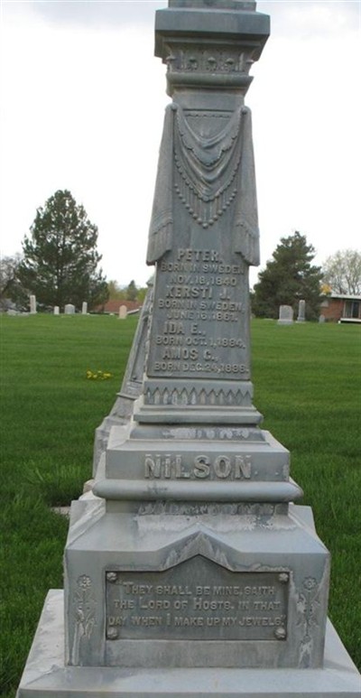 Amos Carl Nilson on Sysoon