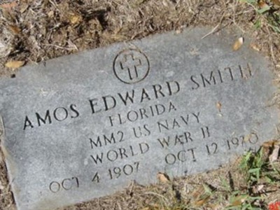 Amos Edward Smith on Sysoon