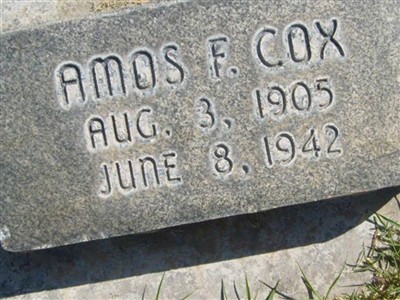 Amos Fielding Cox on Sysoon