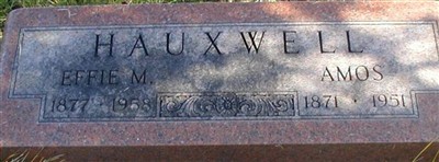 Amos Hauxwell on Sysoon