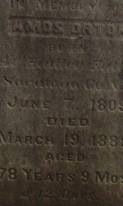 Amos Orton on Sysoon