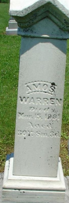 Amos Warren on Sysoon