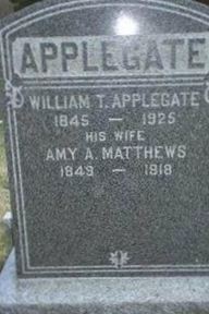 Amy A. Matthews Applegate on Sysoon