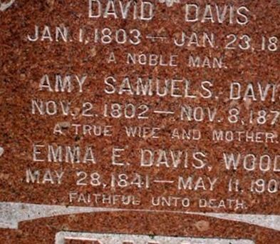 Amy (Samuels) Davis on Sysoon