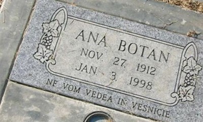 Ana Botan on Sysoon