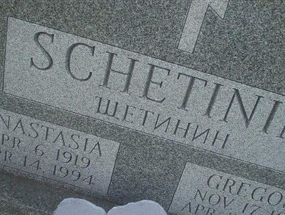 Anastasia P. Schetinin on Sysoon