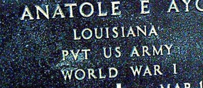 Anatole Emile Ayo, Jr on Sysoon