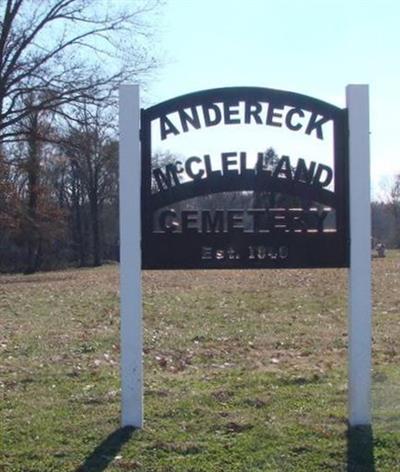Andereck-McClelland Cemetery on Sysoon