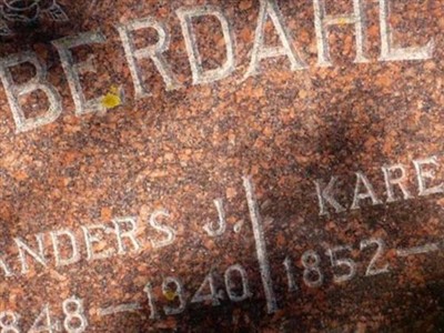 Anders "Andrew" J. Berdahl on Sysoon