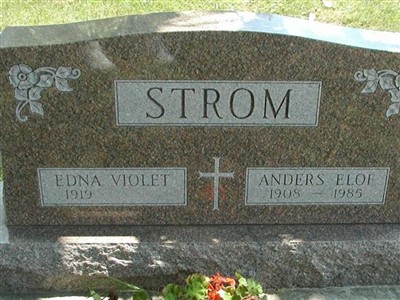 Anders Elof Strom on Sysoon