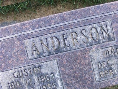 Anders Gustaf Anderson on Sysoon