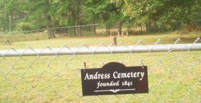 Andress Cemetery on Sysoon