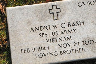 Andrew Carl "Andy" Bash on Sysoon