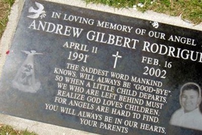 Andrew Gilbert Rodriguez on Sysoon