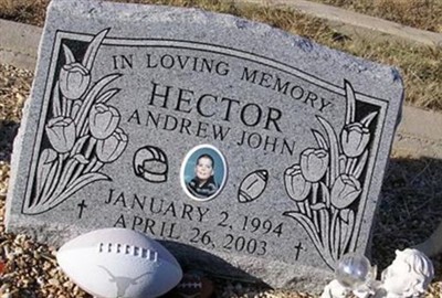 Andrew John Hector on Sysoon