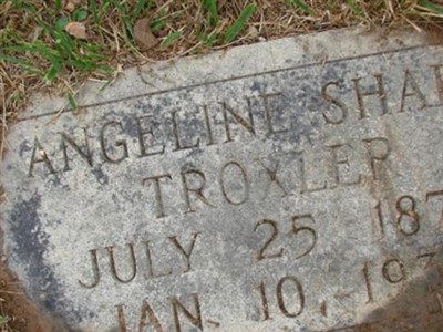 Angeline Sharp Troxler on Sysoon