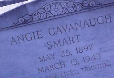 Angie Cavanaugh Smart on Sysoon