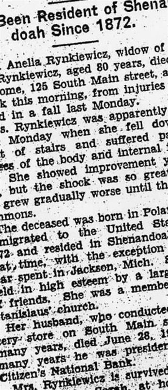 Aniela Jankowska Rynkiewicz on Sysoon