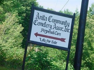 Anita Community Cemetery on Sysoon