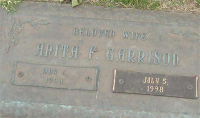 Anita Joy Fern Carter Garrison on Sysoon