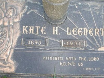 Ankea "Kate" Helena Buss Leenerts on Sysoon