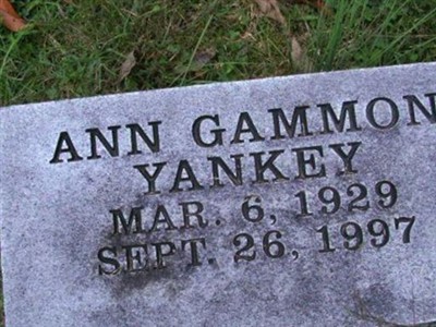 Ann Bryan Gammon Yankey on Sysoon