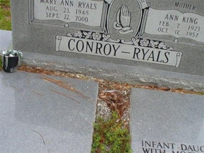 Ann King Conroy on Sysoon