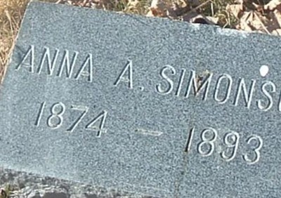 Anna A Simonson on Sysoon