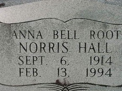 Anna Bell Root Norris Hall on Sysoon