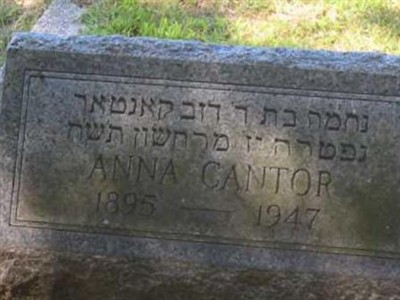 Anna Cantor on Sysoon