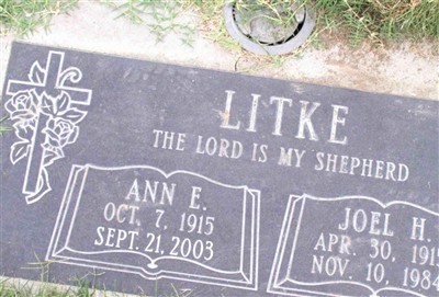 Anna Erna "Ann" Reimer Litke on Sysoon