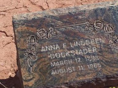 Anna F. Lindgren Dockstader on Sysoon