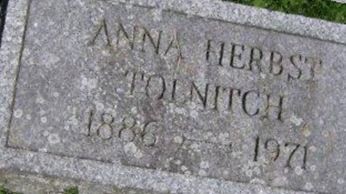 Anna Herbst Tolnitch on Sysoon
