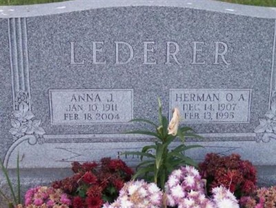 Anna J Lederer on Sysoon