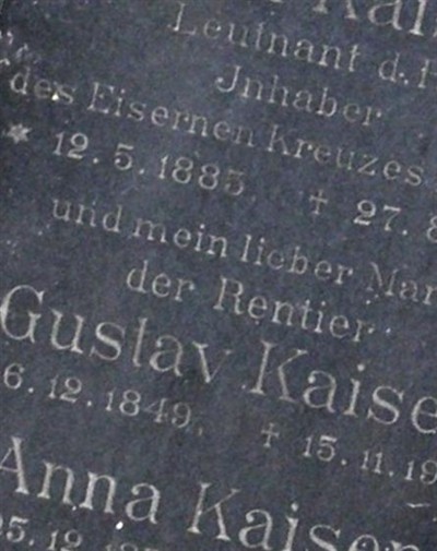 Anna Kaiser on Sysoon