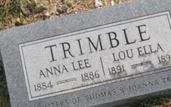 Anna Lee Trimble on Sysoon