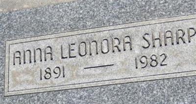 Anna Leonora Sharp on Sysoon