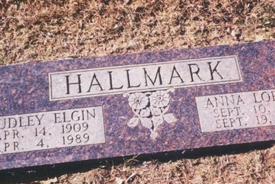 Anna Lorene Metcalfe Hallmark on Sysoon