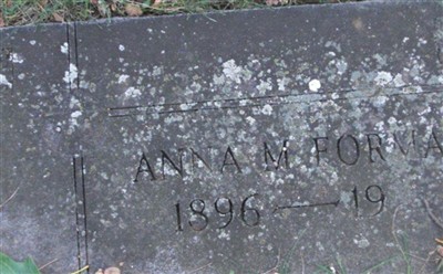 Anna M Forman on Sysoon
