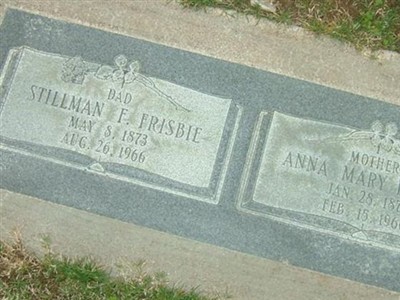 Anna Mary Frisbie on Sysoon