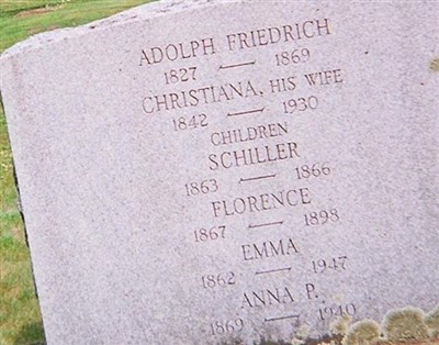 Anna P Friedrich on Sysoon