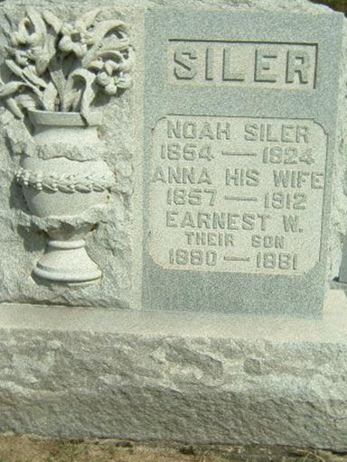 Anna Studebaker Siler on Sysoon