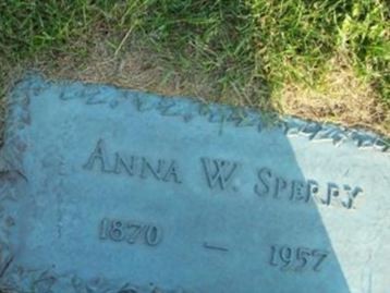 Anna W Sperry on Sysoon