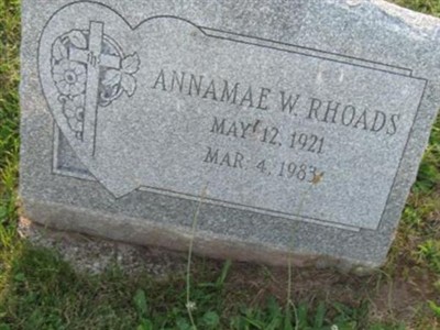 Annamae W Rhoads on Sysoon