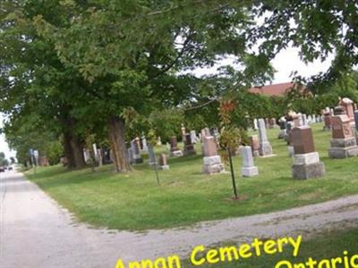 Annan Cemetery on Sysoon