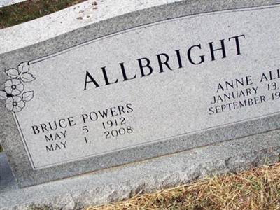 Anne Allen Allbright on Sysoon