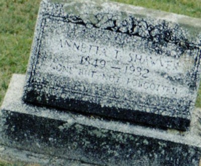 ANNETTA T MORRISON SHAWVER on Sysoon